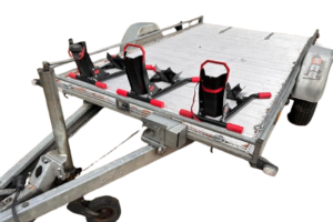 Motorradtransporter für 3 Motorräder