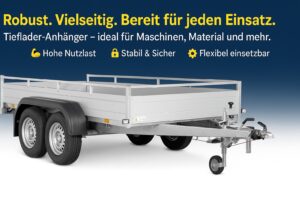 Anhänger offener Kasten