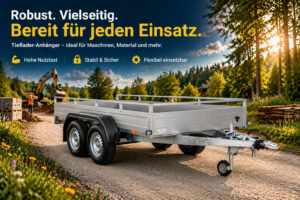 Anhänger offener Kasten